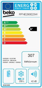   Beko RFNE 290E23 W (7160) 6