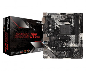   ASRock A320M-DVS R4.0 Socket AM4