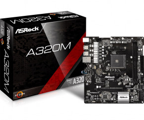   ASRock A320M Socket AM4 6