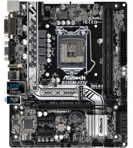   ASRock B250M-HDV (s1151, Intel B250, PCI-Ex16)