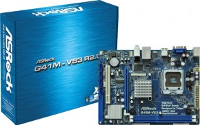   ASRock G41M-VS3 R2.0 (s775, Intel G41, PCI-E x16) 4