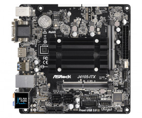   ASRock J4105-ITX Mini ITX 3