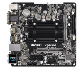   ASRock J5005-ITX Mini ITX 3