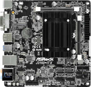   ASRock Super Alloy J3160-ITX