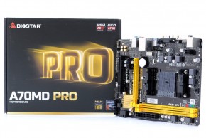   Biostar A70MD PRO FM2+ AMD A70M 3