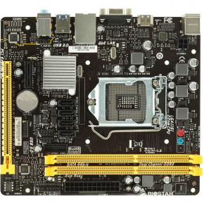   Biostar H110MHV3 (Intel H110, 2xDDR3L, 1xPCI-E x16, 1xPCI-E x1, 4xSATA 3)