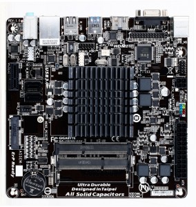   Gigabyte GA-J1800N-D2H, 2xDDR3(SO-DIMM) 3