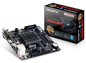   Gigabyte GA-J1800N-D2H, 2xDDR3(SO-DIMM) 5