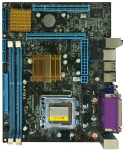   Afox IG41-MA6 (Intel G41, 2xDDR3 1333, 1xPCI-E x16, 1xPCI, 4xSATA2) 5