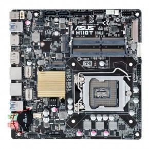   Asus H110T (s1151, H110, 2xDDR3)