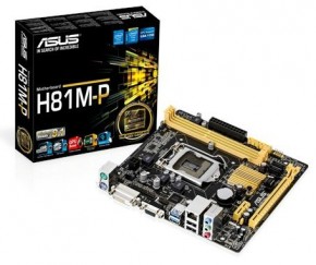   Asus H81M-P Plus (90MB0L70-M0EAY0) 6