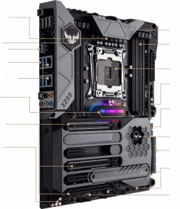   Asus TUF X299 Mark 1 (90MB0U00-M0EAY0) 3