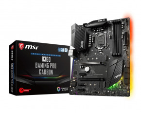   MSI B360 Gaming Pro Carbon