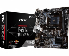   MSI B450M PRO-M2 V2 Socket AM4