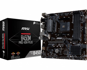   MSI B450M PRO-VDH Plus Socket AM4