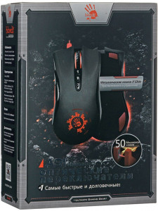  A4Tech Bloody A91 USB Optical Gaming Black 6