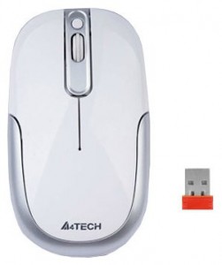   A4Tech G9-110 H-2 Silver+White