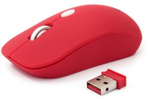  Gembird MUSW-102-R wireless red