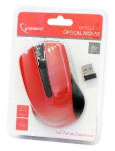  Gembird wireless (MUSW-101-R) Red 5