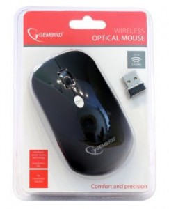  Gembird wireless (MUSW-102) Black 5