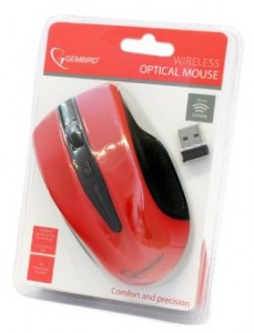  Gembird wireless (MUSW-104-R) Red 5