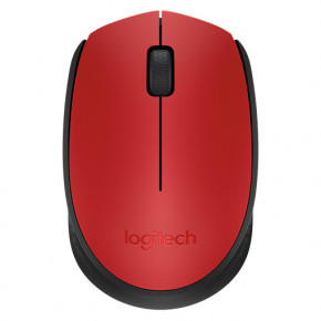  Logitech M171 Wireless Black/Red (910-004641)