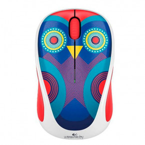  Logitech M325 Wireless Mouse Ophelia Owl Refurbished