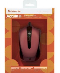  Defender Accura MM-950 Red (52951) USB 4