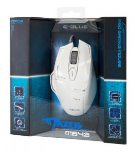  E-Blue Mazer EMS642WHAA 6D Gaming USB White 6