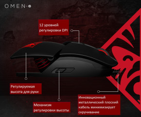   Omen Gaming Reactor Mouse (2VP02AA) 8