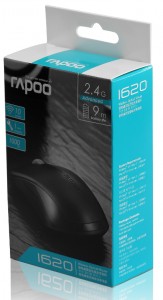   Rapoo Wireless Optical Mouse black (+1620) 3