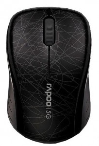   Rapoo Wireless Optical Mouse black (3100p)