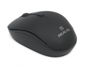  REAL-EL RM-301 Wireless Black USB  4