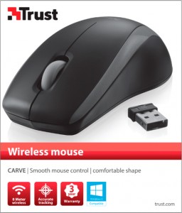   Trust Carve wireless mouse (19932) 5