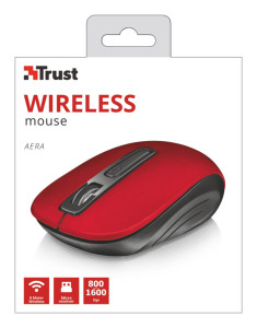  Trust Aera wireless mouse Red (22374) 7