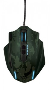  Trust GXT 155C Gaming Mouse Green camouflage