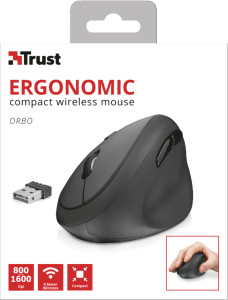  Trust Orbo Wireless Ergonomic Mouse (23002) 9