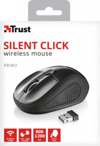  Trust Primo Silent Wireless Mouse Black (23033) 8