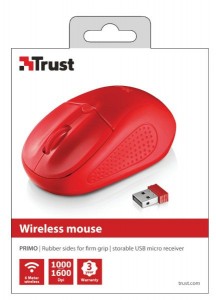  Trust Primo Wireless Mouse Red (20787) 6