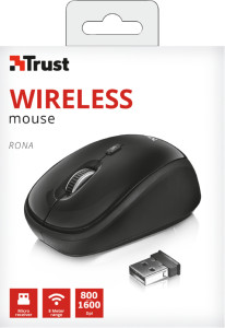  Trust Rona Wireless Mouse Black (22926) 7