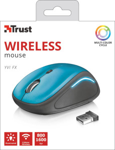  Trust Yvi FX wireless mouse Blue (22334) 7