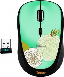   Trust Yvi Wireless Mini Mouse flower (19521)