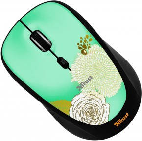   Trust Yvi Wireless Mini Mouse flower (19521) 4