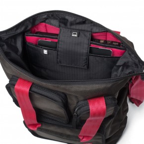  Crumpler The Condo Tote grey black/deep pink (TCOT-002) 4