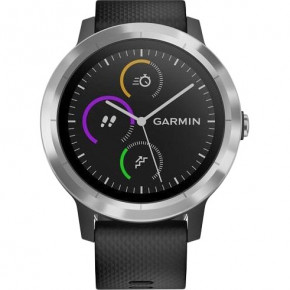 - Garmin Vivoactive 3 Black with Stainless Hardware (010-01769-02)