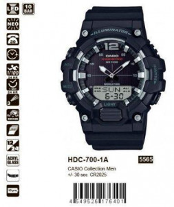   Casio HDC-700-1AVEF 3