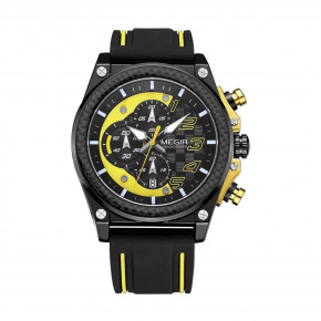  Megir Black Yellow Black MG2051 MN2051G-BK-1-N13