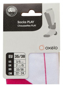  Oxelo Socks Play Pink (31-34) 4