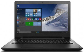  Lenovo IdeaPad 100-15 Black (80QQ01HLUA)