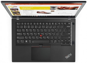  Lenovo ThinkPad T470s Black (20HFS0C100) 3